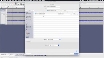 Digital Media - How to Save and Submit an Assignment in Audacity