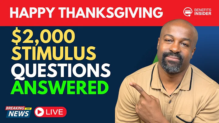 Your Thanksgiving Day News Update: Stimulus Questions Answered!
