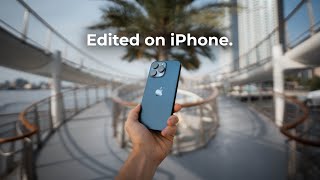Iphone 15 Pro Raw Lightroom Mobile Editing Workflow