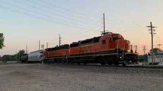 BNSF 2927 leads the Rolla Rocket @ Valley Park, MO 7/6/21