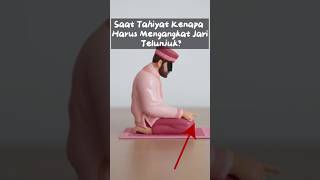 kenapa saat tahiyat harus mengangkat jari telunjuk❓ bukan jari jempol atau kelingking❓🤙