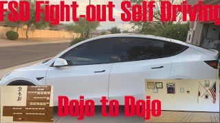 FSD Fight out Self Driving Dojo to Dojo