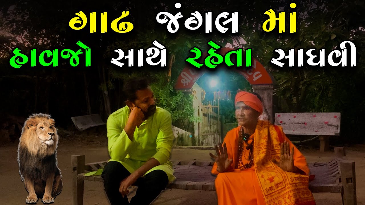 ગાઢ જંગલમાં હાવજો સાથે એકલા વસતા 70 વર્ષના સાધ્વી | Panchnath Mahadev Temple | Milan Danidhariya