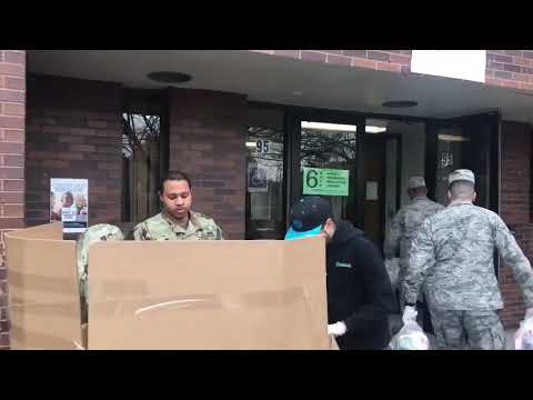 national-guard-unloading-food-in-new-rochelle,-new-york-||-corona-virus