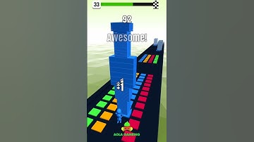 Stack Colors #shorts Fun video (level 19) T٩46O0UK