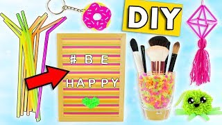 6 Astuces Diy Avec Des Pailles