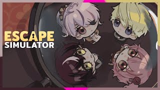 BRAIN CELL DOKO? [Escape Simulator VR] w/ Sonny, Rosemi + Maririn!【NIJISANJI EN | Doppio Dropscythe】