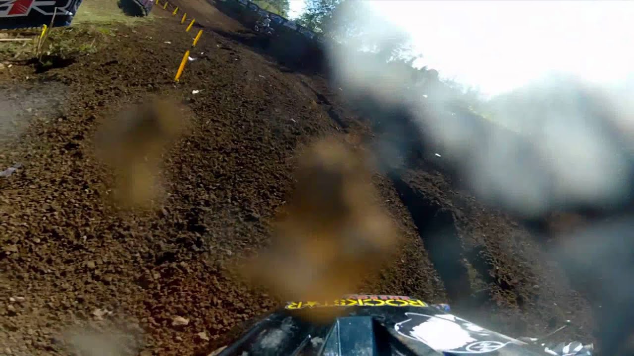 shapes paint GoPro HD: Ryan Sipes Moto 2 Lap 2012 Lucas Oil Pro Motocross Championship Washougal