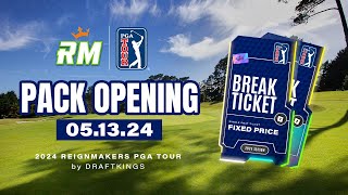 The Break by DraftKings: Reignmakers PGA TOUR Breaks 5/13/2024