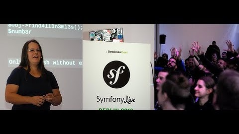 SymfonyLive Berlin 2018 - Anne Julia Seitz - Nomen est Omen: Naming things considered hard
