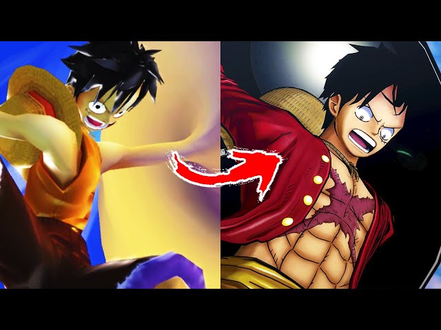 Evolution Of Luffy'S Gear Third In One Piece Games - Youtube