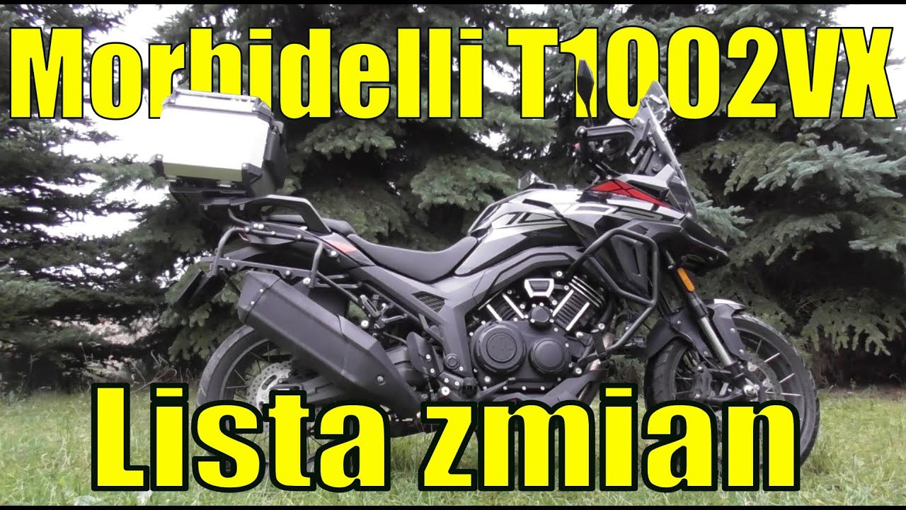 Morbidelli T1002VX - co w nim zmieniłem?