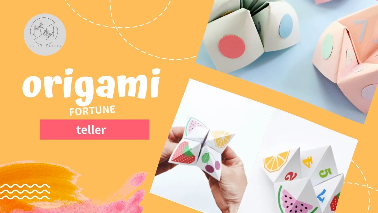 Origami Fortune Teller Paper Fortune Teller How To Make a Paper