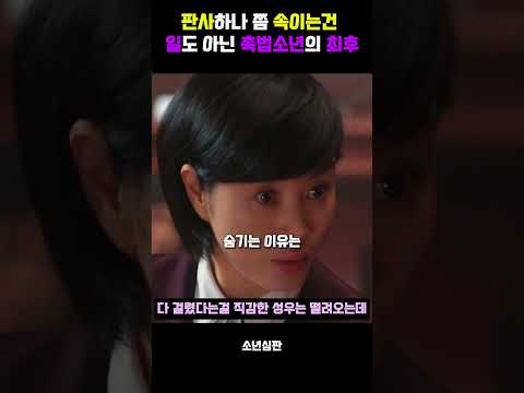 넷플릭스 소년심판 - 거짓말하면 안된다규