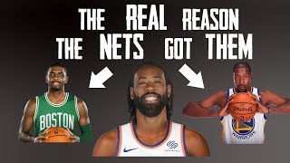 The REAL Reason Kevin Durant and Kyrie Irving Signed with the Brooklyn Nets