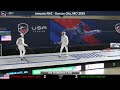 Final - Vet 70 Women's Foil - ( Starks-Faulkner v Walters ) - January NAC - Kansas City, MO - 2025