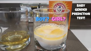 Gender Prediction Test at Home | Baking Soda Method!