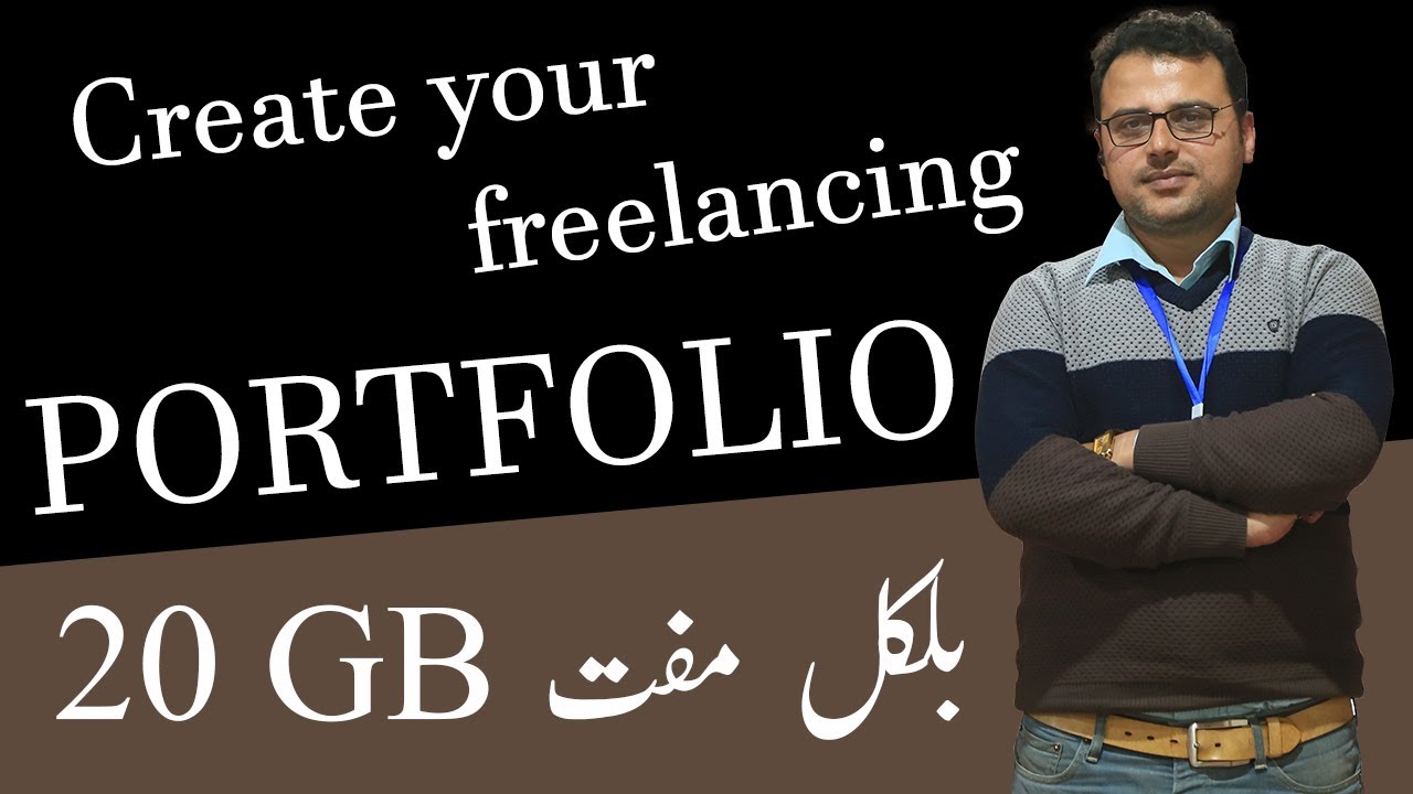 Create Free Portfolio | 20 GB Free Space | Zed Jedrick