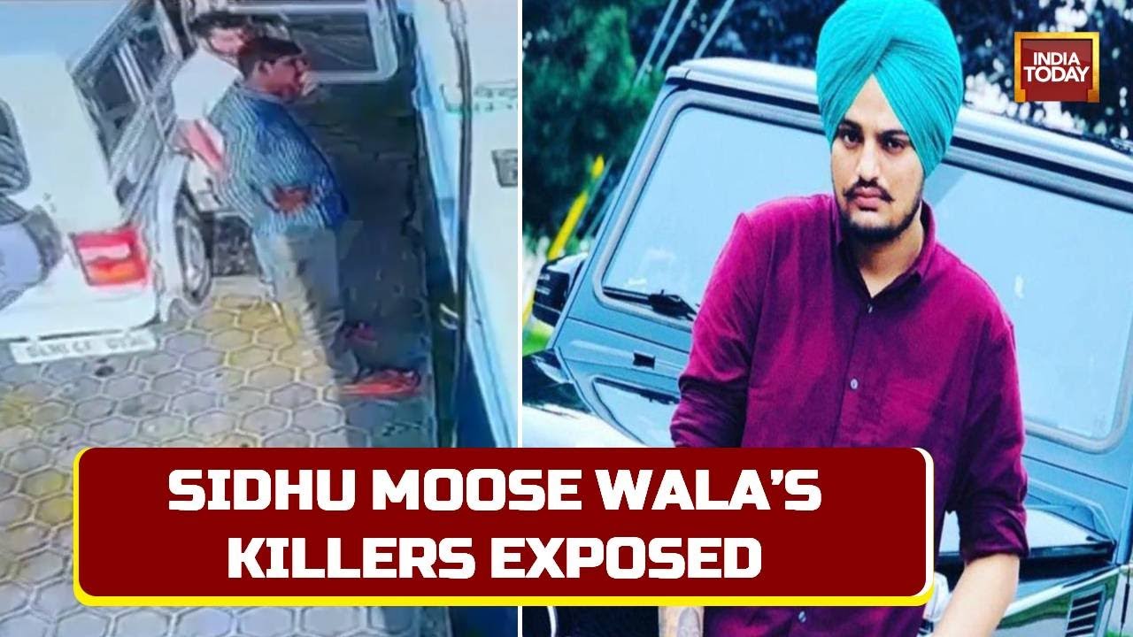 Sidhu Moose Wala's Shooters Unmasked In New CCTV Footage Stepping Out Of White Bolero; WATCH
