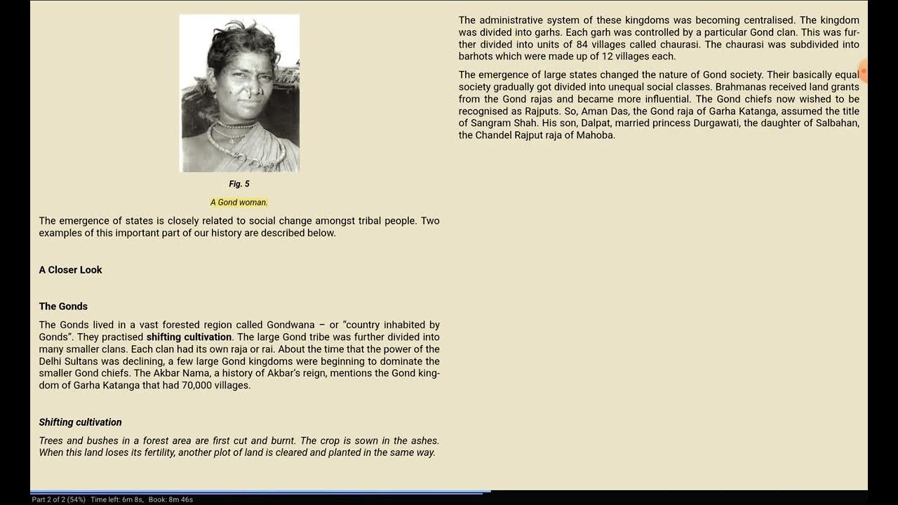 Chapter 7 Class 7 History Book – Our Pasts Part I Audio Book - YouTube