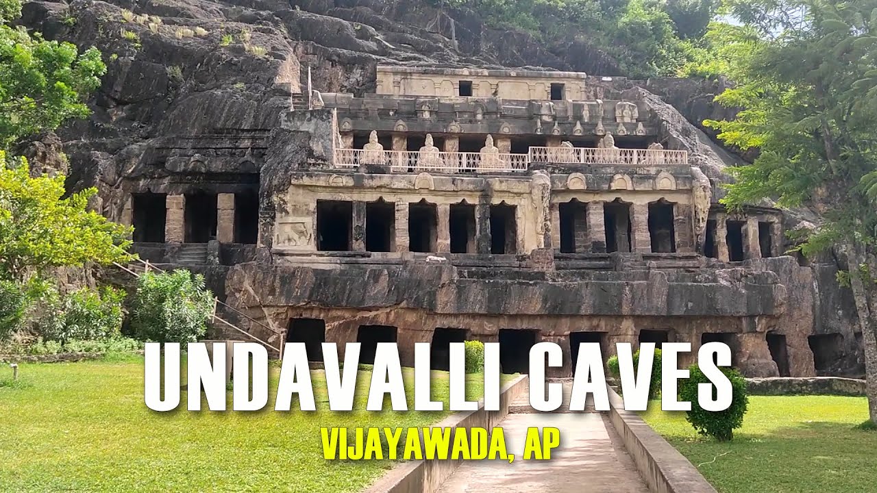 Undavalli Caves | Vijayawada | Jain, Buddhist & Hindu Cave