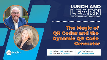Lunch & Learn, The Magic of QR Codes and the Dynamic QR Code Generator
