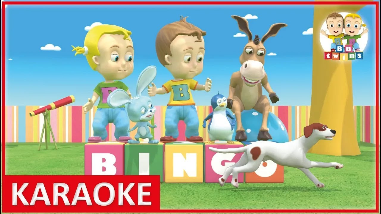 KARAOKE || BINGO | Nursery Rhymes for Kids Songs - YouTube