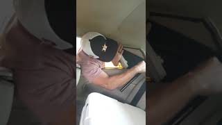 Saab 9-3 Convertible Manual Top Operation