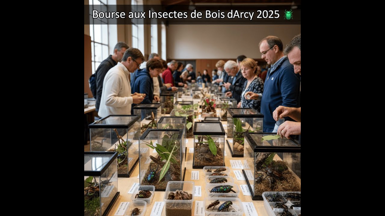 Visite de la Bourse aux Insectes de Bois d’Arcy Octobre 2025 🪲