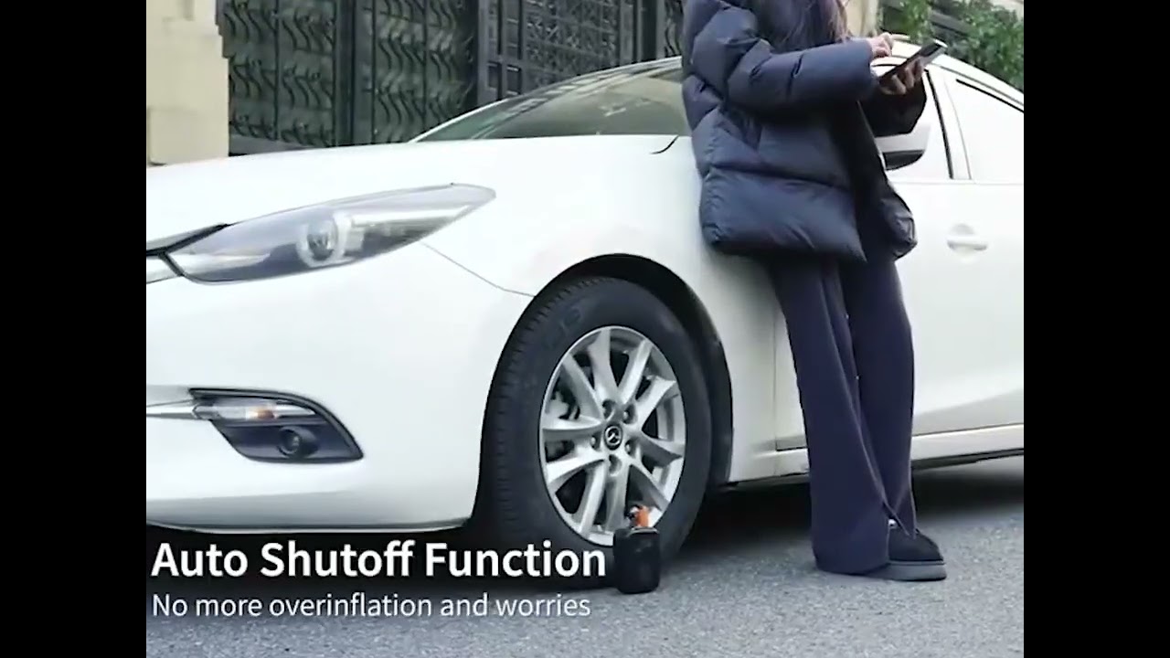 1pc Car Wireless Air Pump 150PSI Portable Electric Tire Inflation For Car