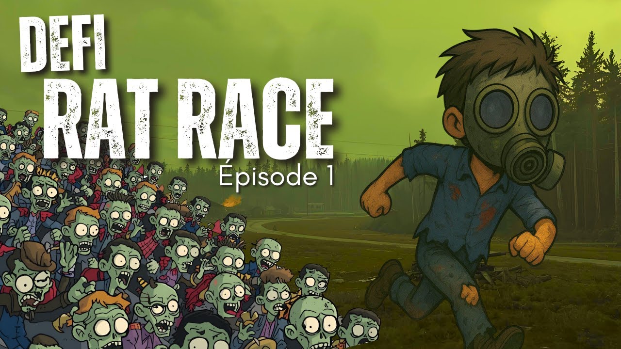 Le Défi le plus STRESSANT de Project Zomboid 😱 Rat Race #1