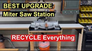 BEST Upgrade Miter Saw Station for the LEAST Cost