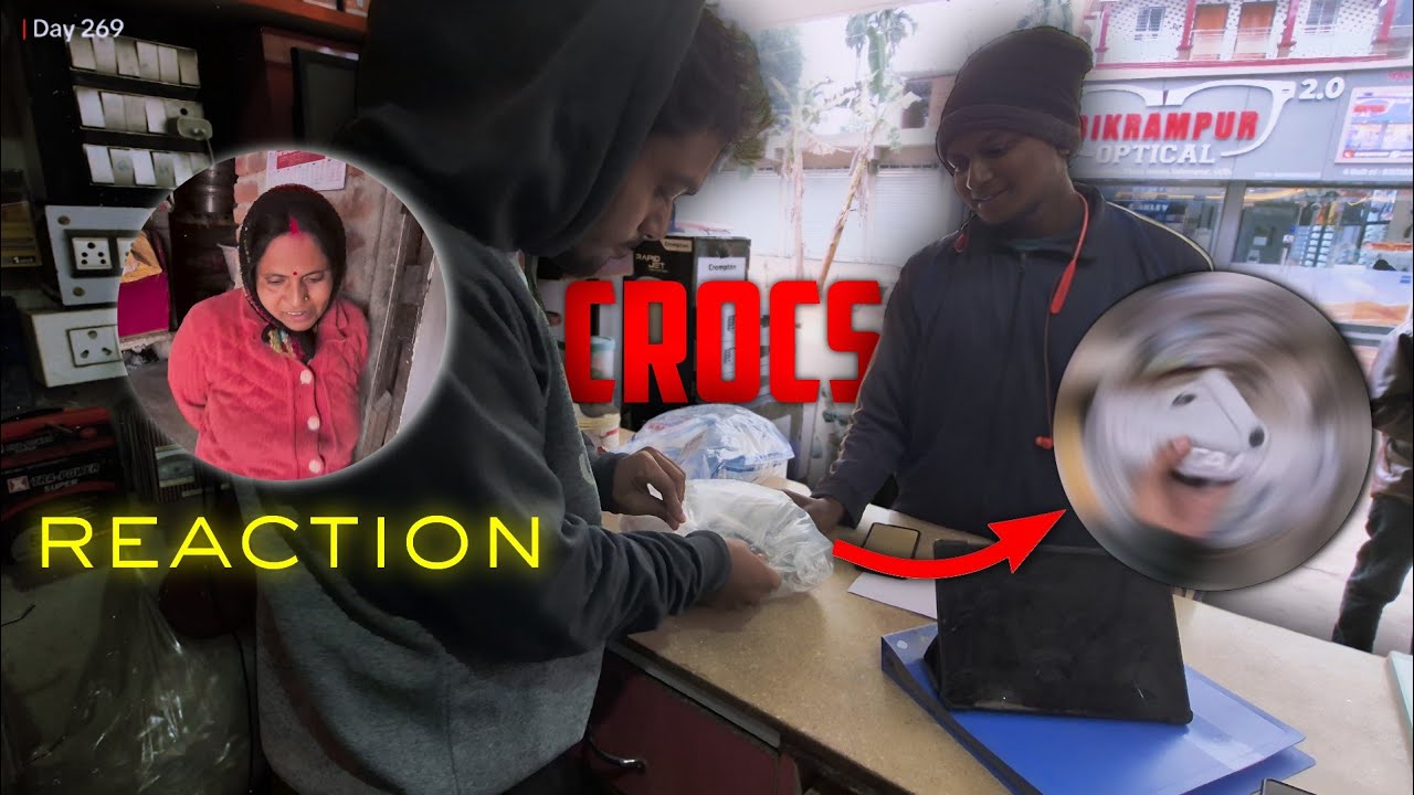 New Crocs 😍 ft.redtape 