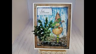 JMC Designs - Ocean Fashionista digi stamp release