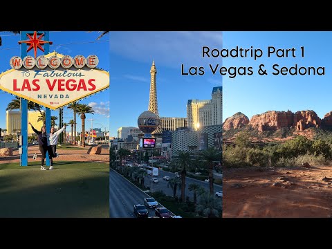 Nationalparks Roadtrip Part 1: Las Vegas & Sedona 🏙🚗 w/ eng. subtitles