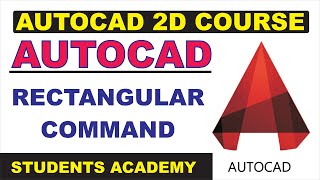 Autocad Tutorial In Urdu || Rectangle Command In Autocad || Autocad Course