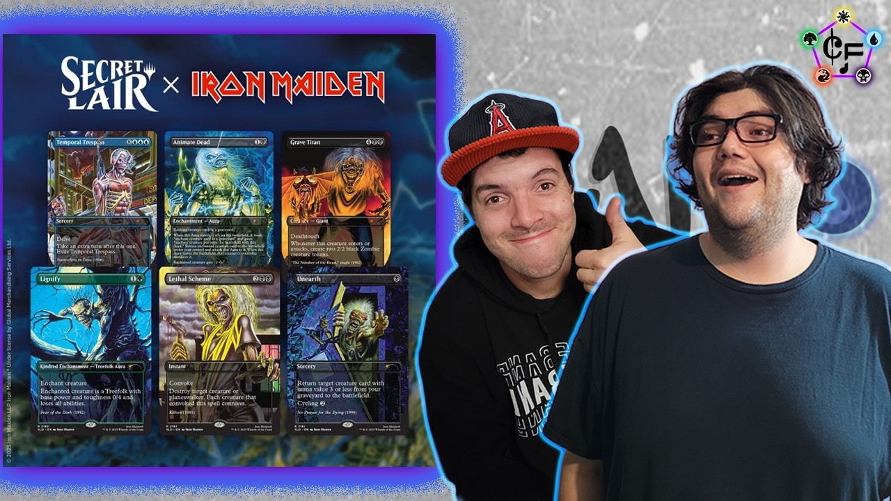 Let's Open TWO Iron Maiden: Album Art​ x Secret Lairs! (1 Foil, 1