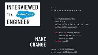 Python interview with a Salesforce engineer: Make change Profile