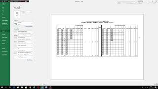 Microsoft Excel De Tabloyu Sayfaya Ayarlama Sığdırma A4 Yatay