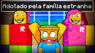 FUI ADOTADO PELO PAI ESTRANHO DO ROBLOX!