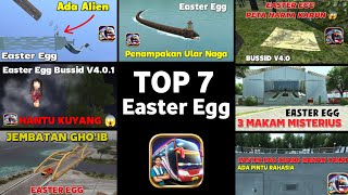 TOP 7  LOKASI TEMPAT EASTER EGG BUSSID V4.0 || BUS SIMULATOR INDONESIA UPDATE
