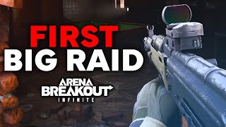 Checking out Arena Breakout: Infinite - First Big Full Raid - Gameplay