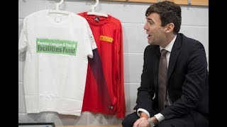 Andy Burnham Q&A: The best MP footballers, Tim Cahill and the Neville brothers