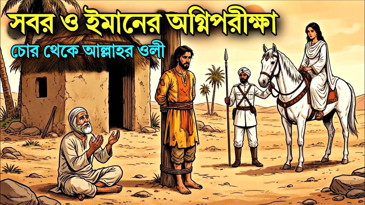 ভাগ্যের খেলায়-চোর থেকে আল্লাহর ওলী | ইসলামিক শিক্ষনীয় গল্প | Islamic Golpo 