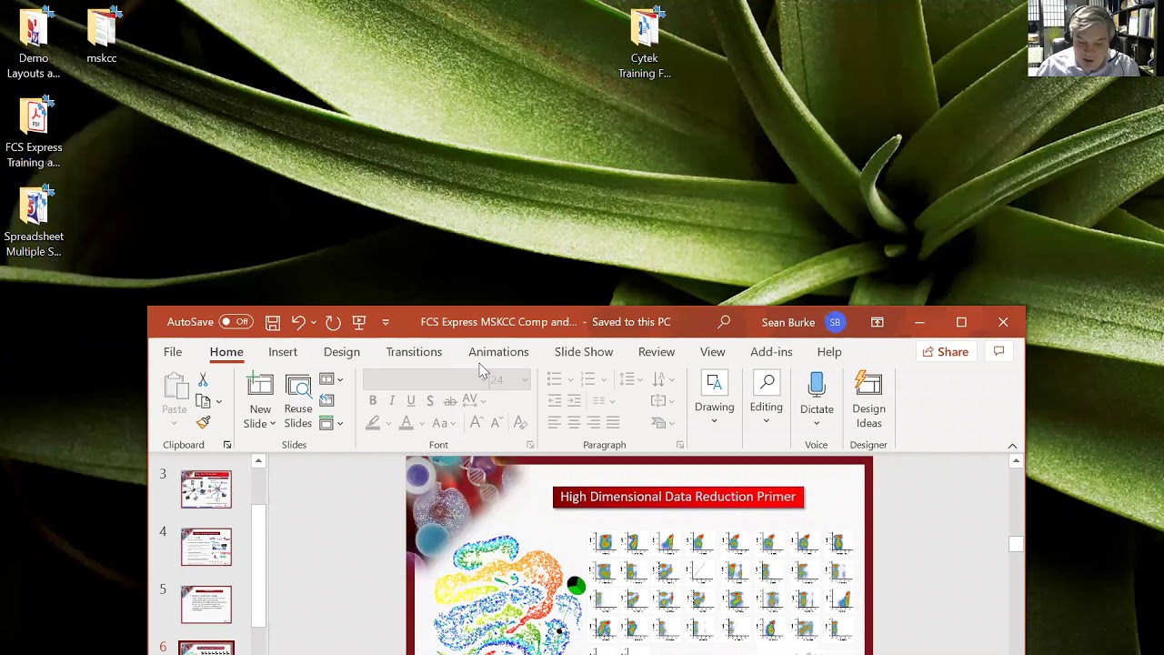 Compensation and Introduction to High Dimensional Data Reduction: DeNovo Software webinar  @ MSKCC
