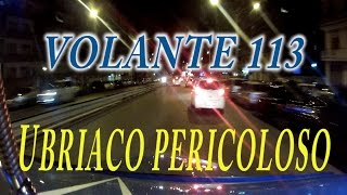 Drunk driver crashes his car through a bar window and flees #VOLANTE113