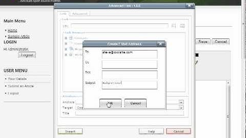 Joomla 1.5.x - Editing Articles