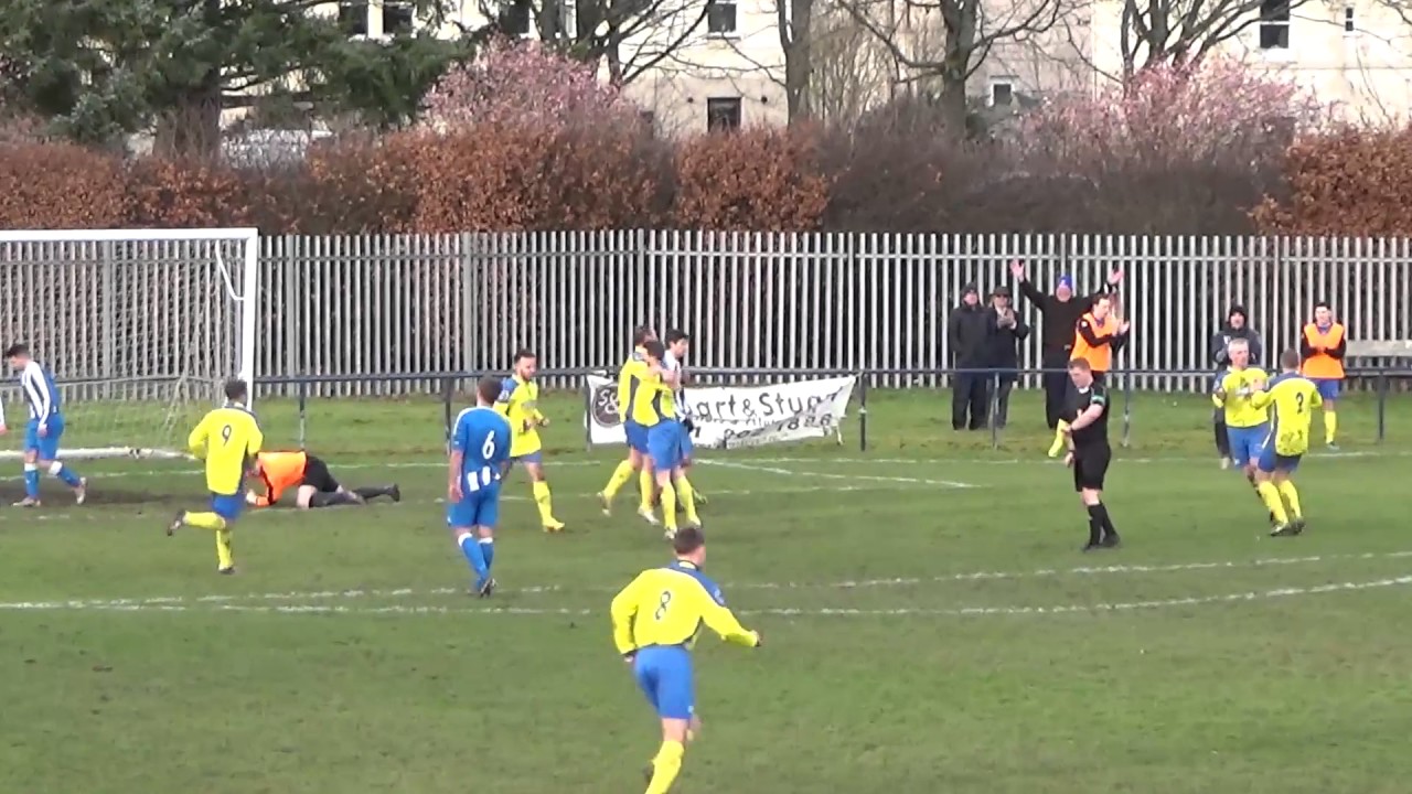 GOAL: Marty Wright equalises for Bo'ness United