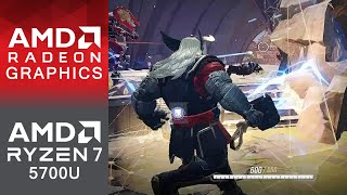 Marvel Rivals Gameplay AMD Radeon Graphics + AMD Ryzen 7 5700U