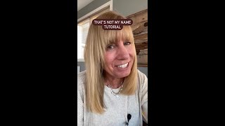 That's Not My Name Tutorial screenshot 2
